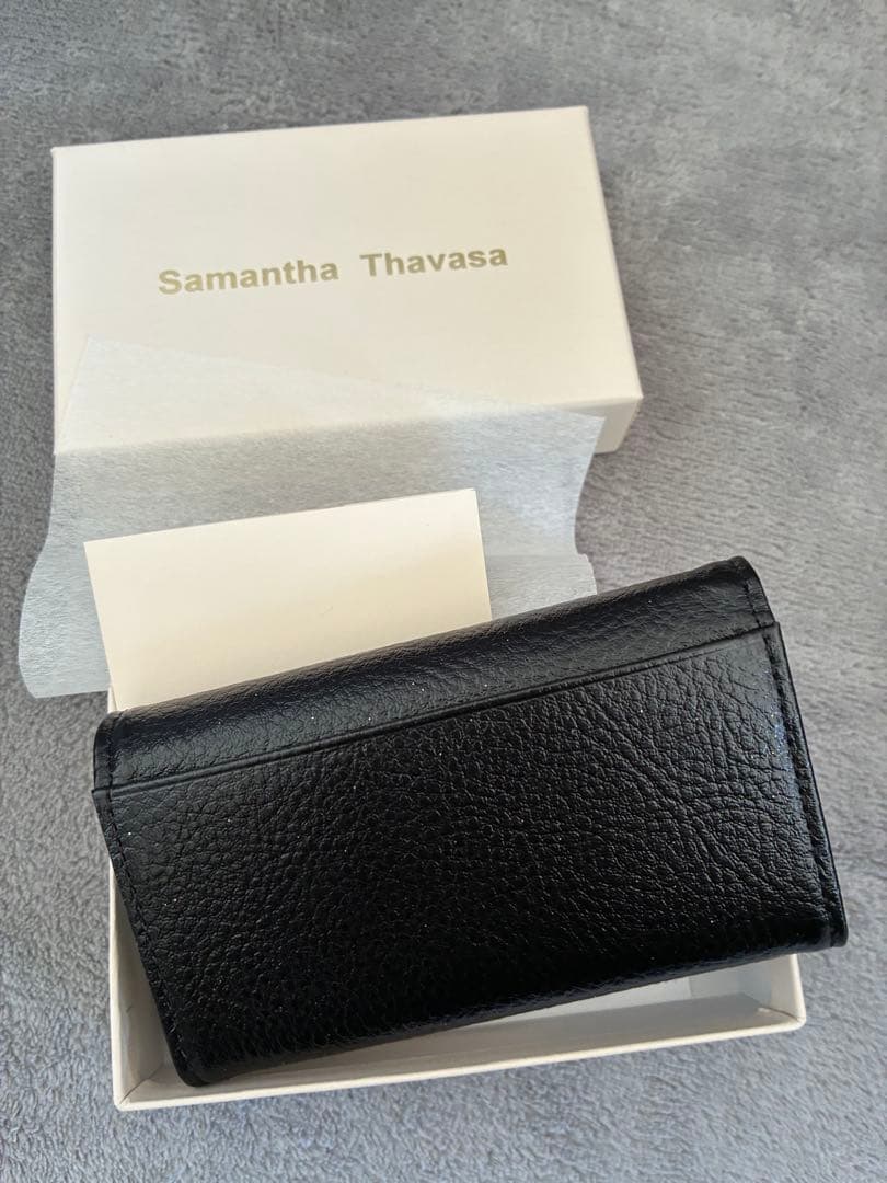 【新品】Samantha Thavasa ブラックキーケース