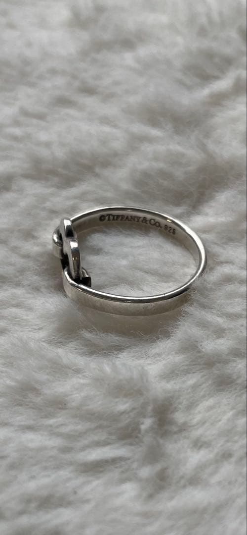 Tiffany & Co. オープンハートリング SILVER925 15号