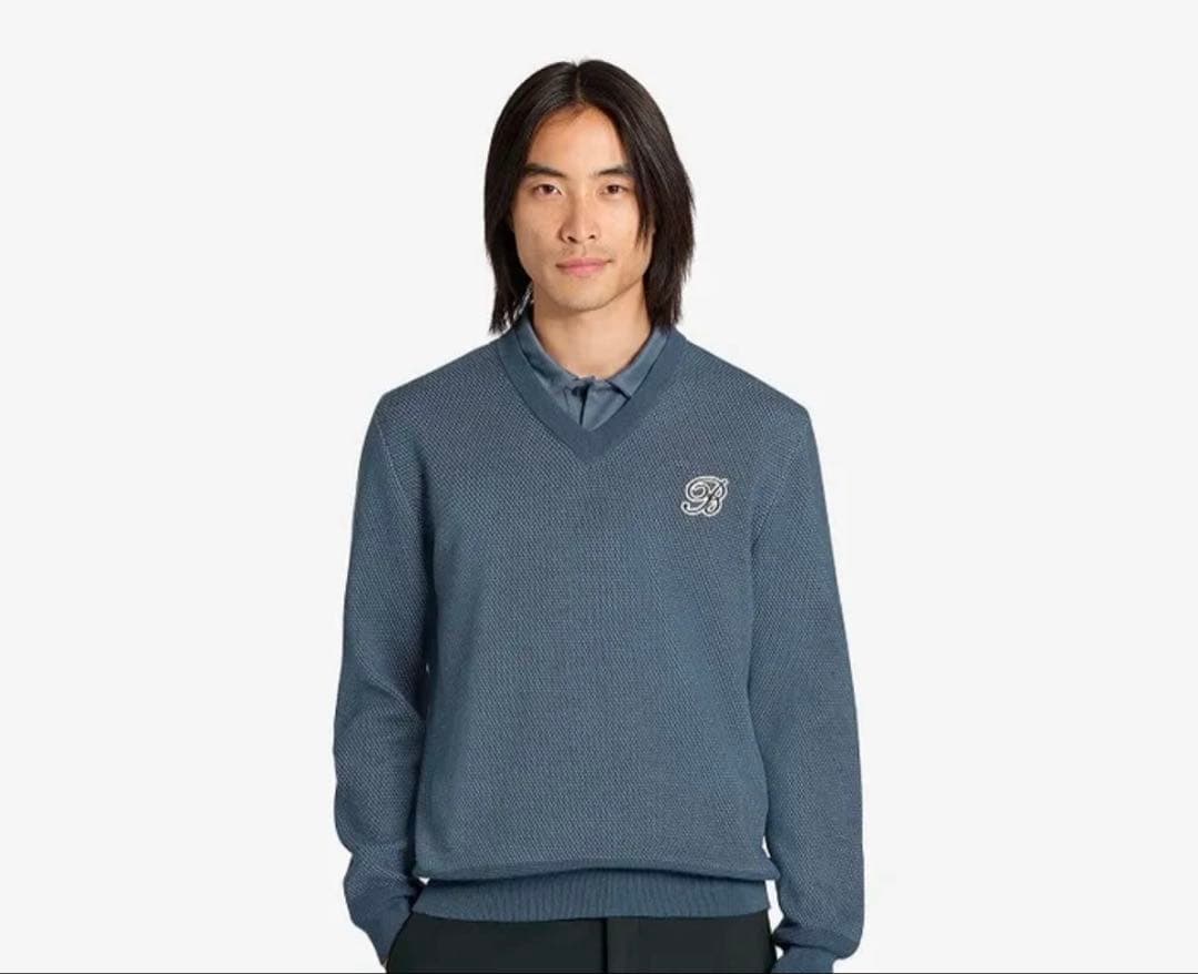 Berluti ゴルフ コットン&シルク セーター