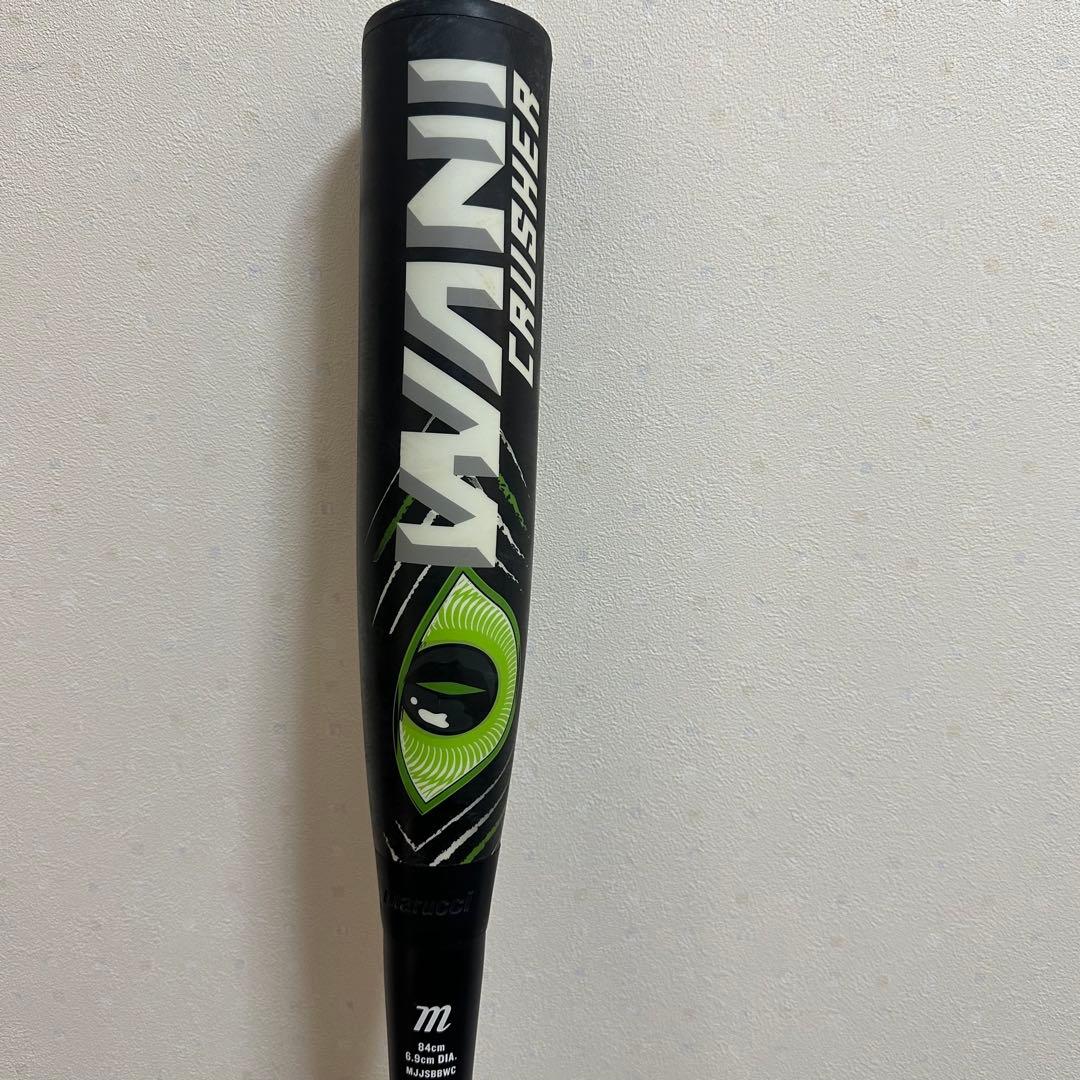 marucci ワニクラッシャー 84cm 緑 軟式用バット　中古品　マルチ