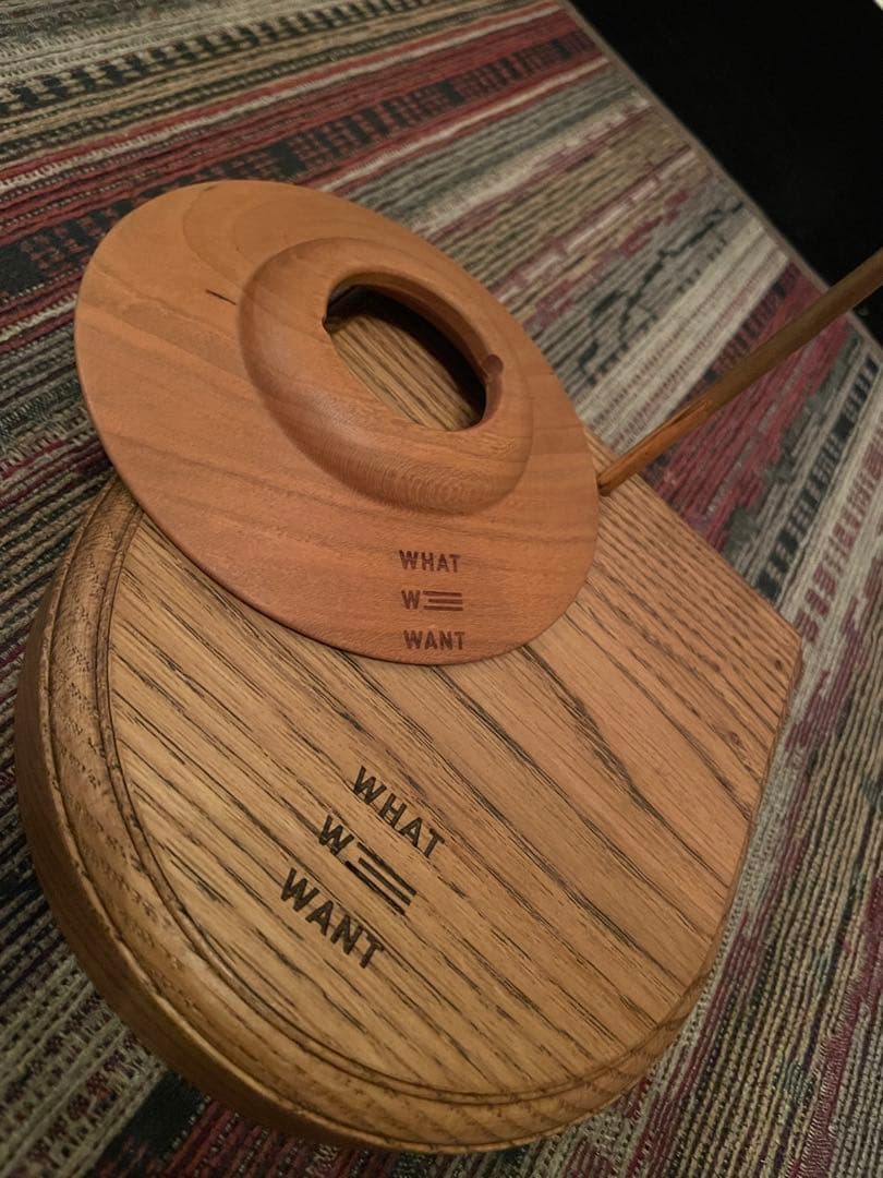 木製ランタンスタンド WHAT WE WANT