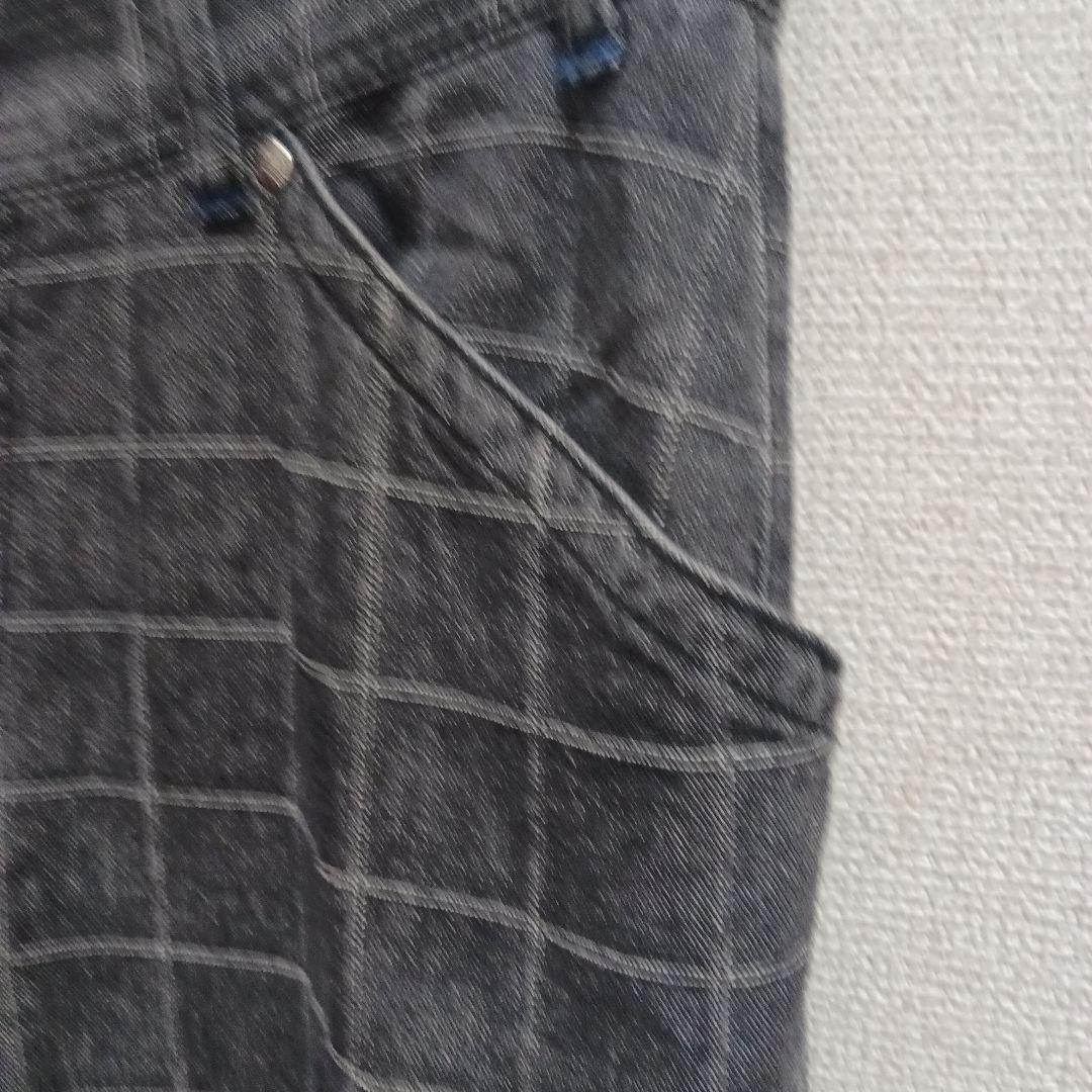 【transer】スケーター系 00s 格子柄チェック柄 カーゴパンツ