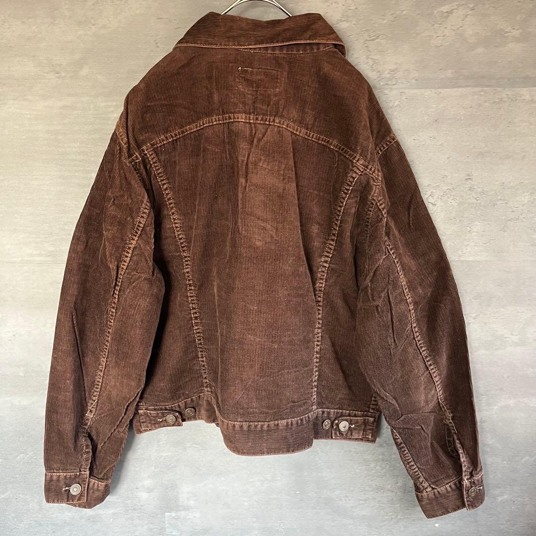 Levi’s リーバイス コーデュロイジャケット ブラウン メンズ 古着