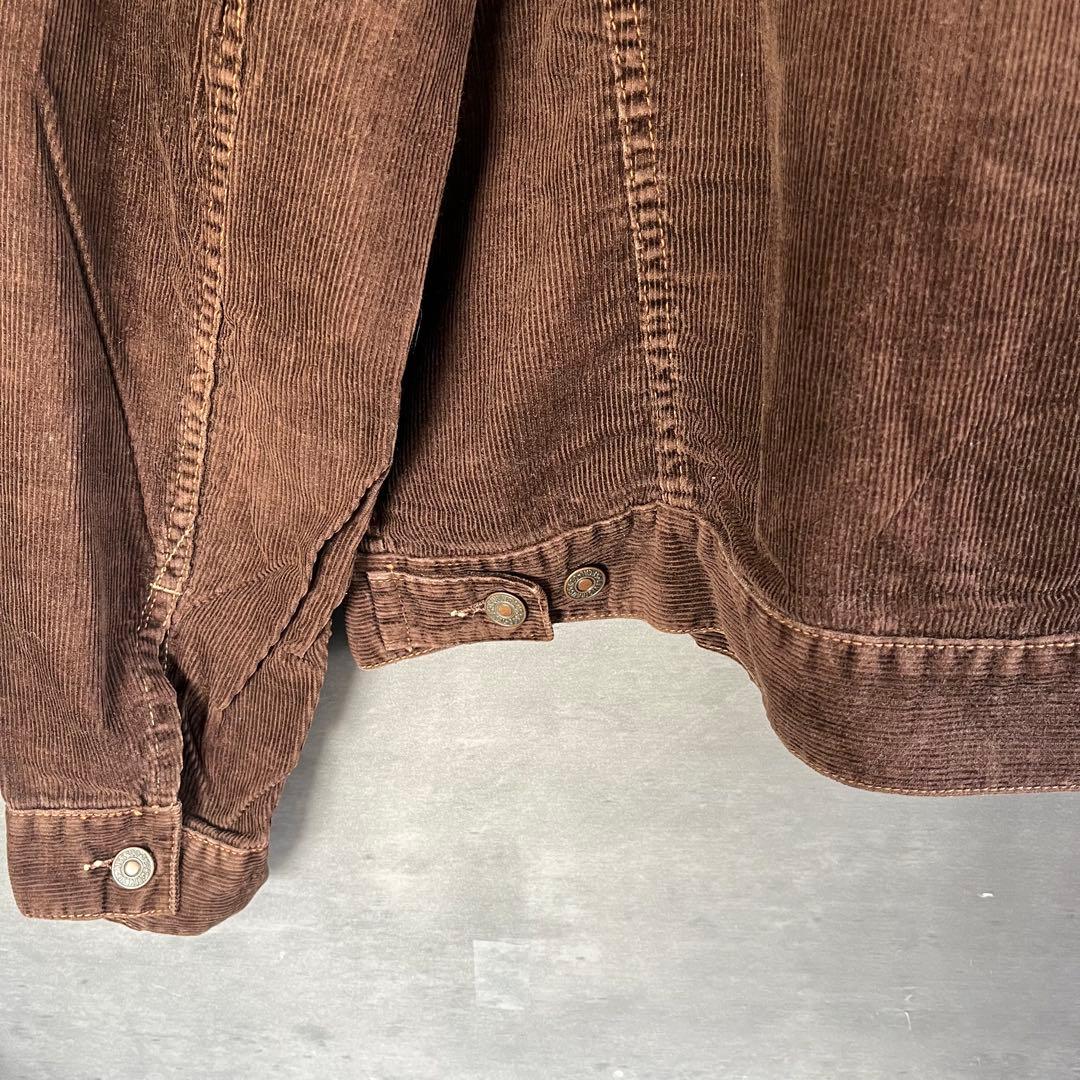 Levi’s リーバイス コーデュロイジャケット ブラウン メンズ 古着