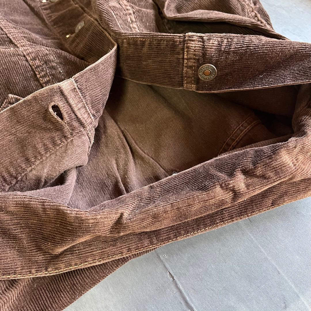 Levi’s リーバイス コーデュロイジャケット ブラウン メンズ 古着
