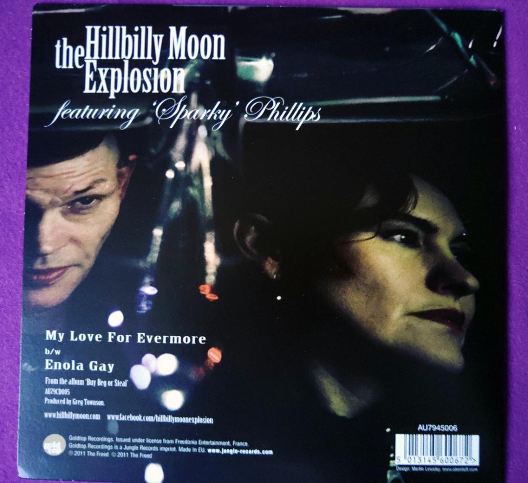 【限定】Hillbilly Moon Explosion 7インチレコード