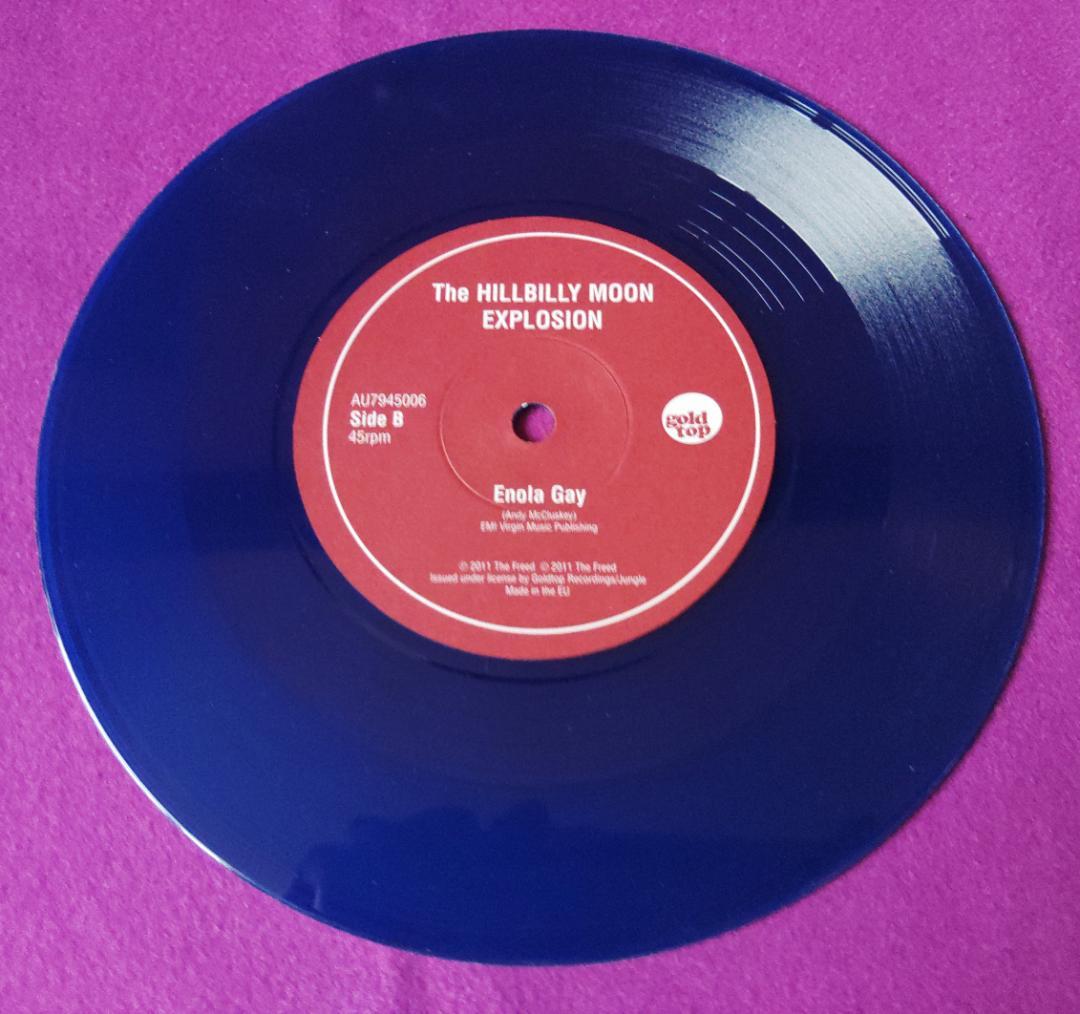 【限定】Hillbilly Moon Explosion 7インチレコード