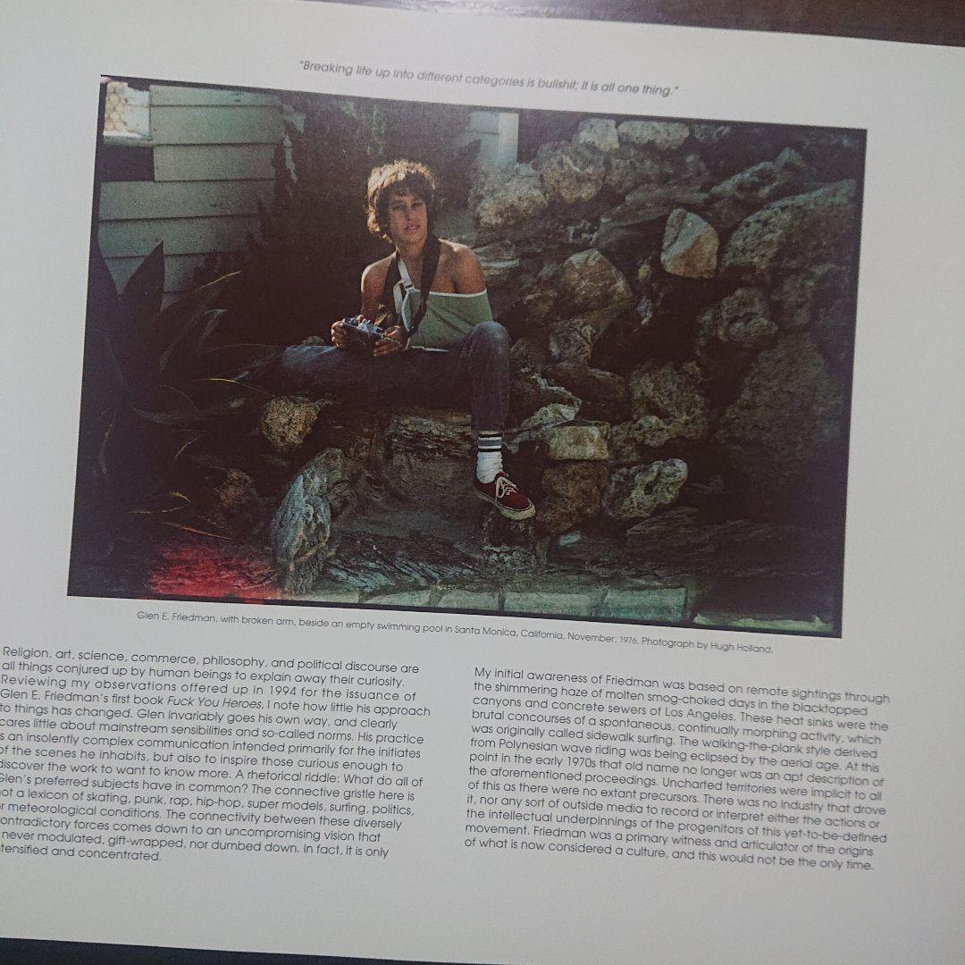 MY RULES　GLEN E. FRIEDMAN　写真集　大型洋書