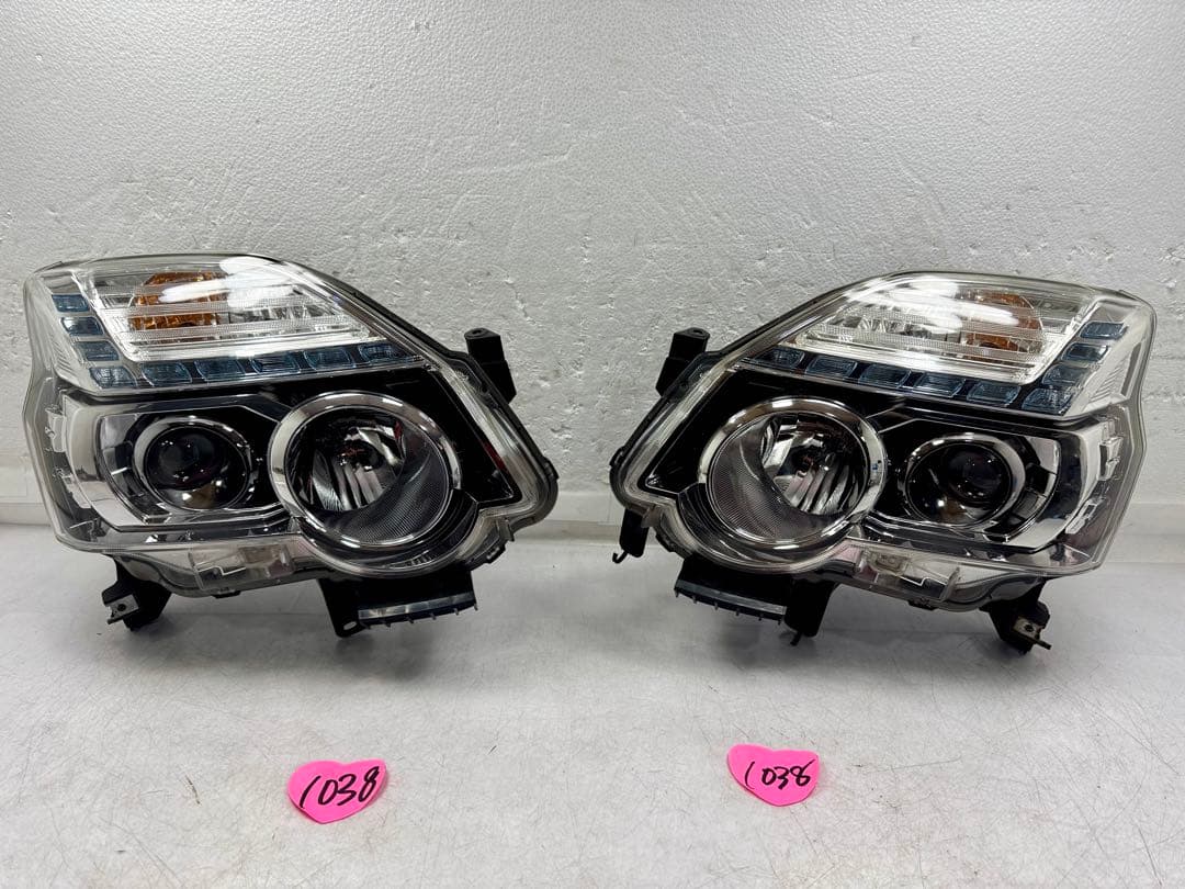 後期 HID T31 エクストレイル左右セットヘッドライト バラスト付