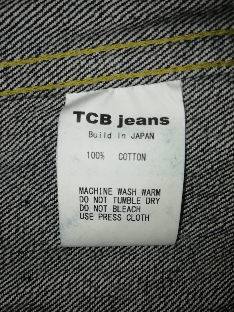 【未使用】TCBジーンズ S40's 大戦モデル 赤タブ 14oz サイズ38