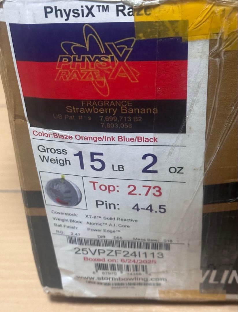 storm フィジックス レイズ 15ポンド 新品