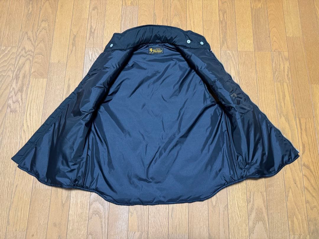 中綿入りベスト　RUDE GALLERY BLACKREBEL