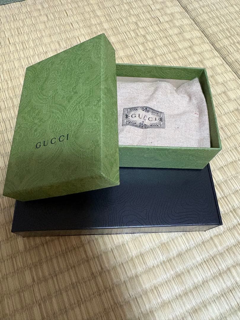 GUCCI キーケース ブラウン/グリーン/レッド