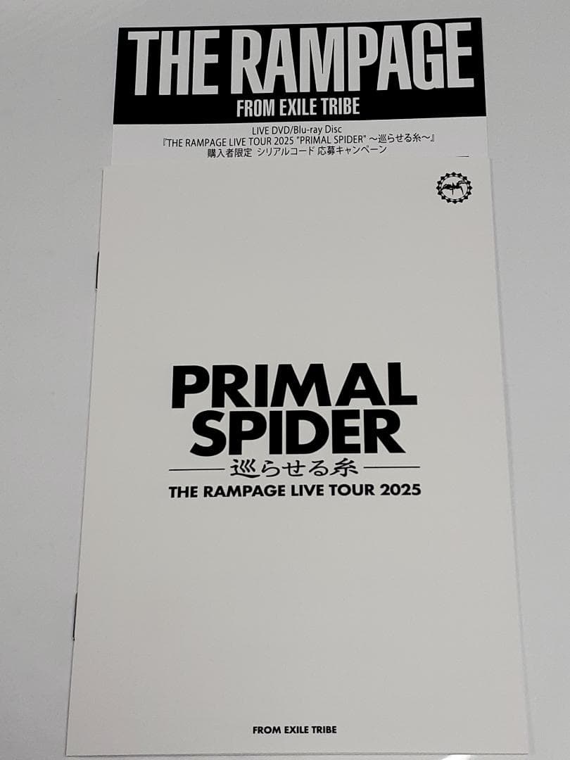 THE RAMPAGE LIVE TOUR 2025 巡らせる糸 DVD