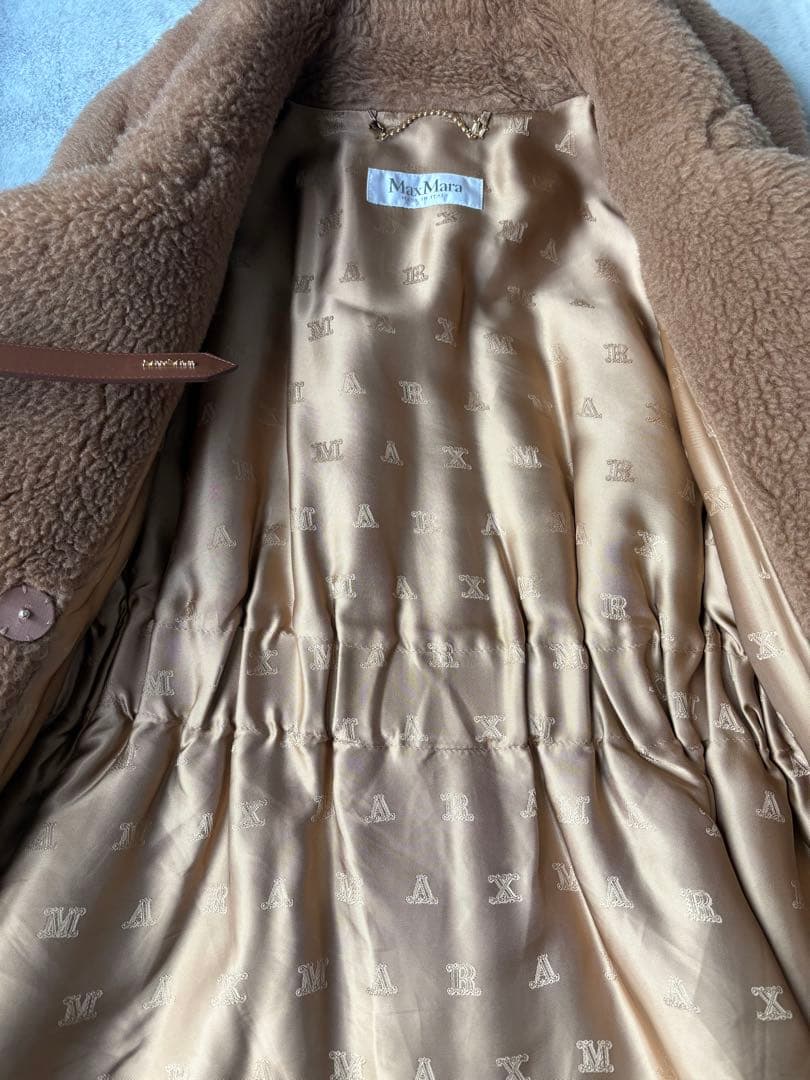MAXMARA マックスマーラ ニューアバボ テディ　ケープ　美品