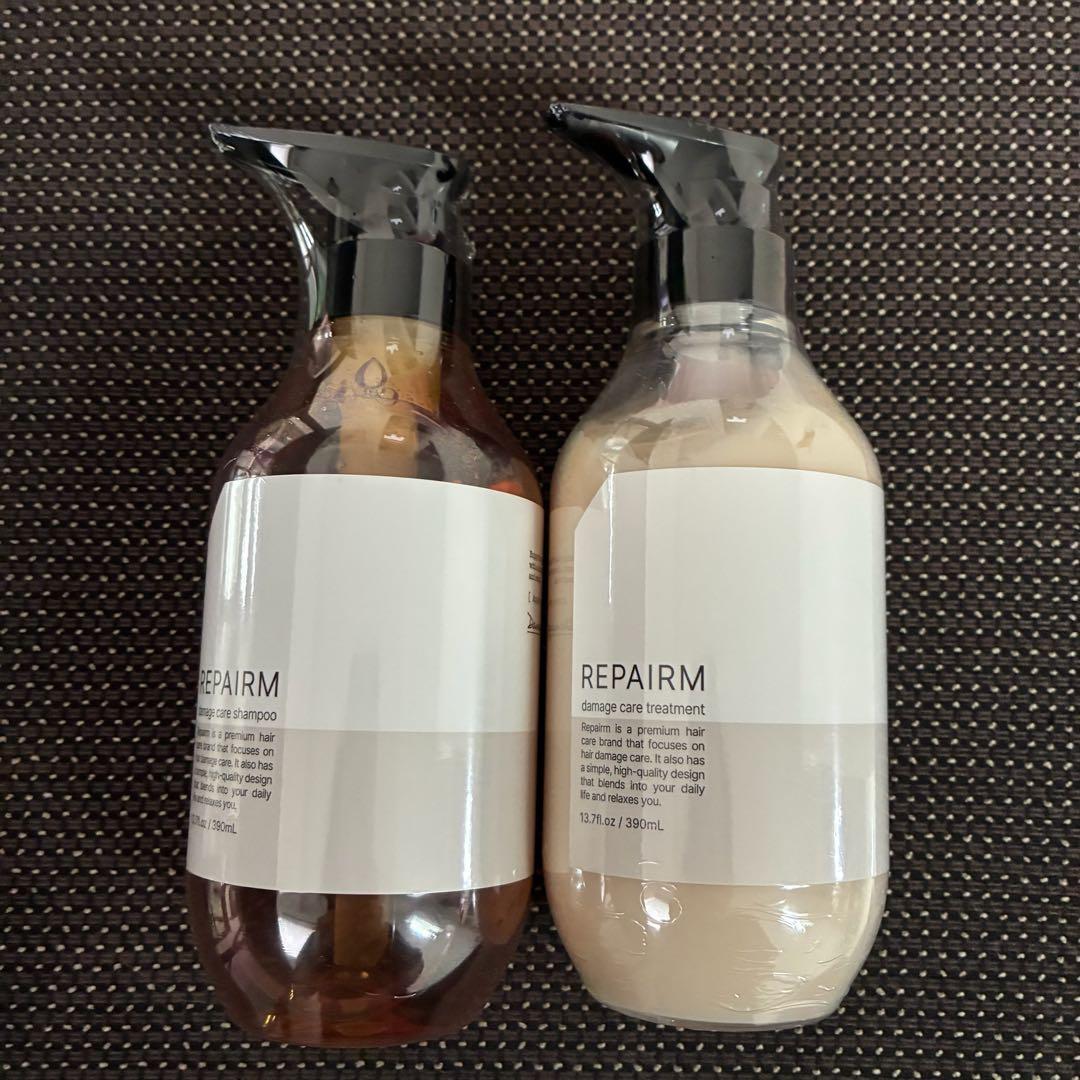 おまとめREPAIRM シャンプー＆トリートメントセット 390ml リペアム