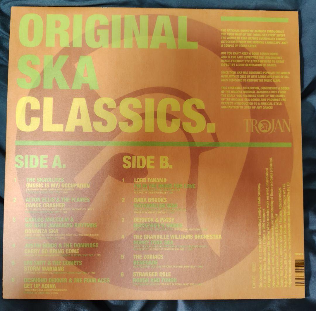洋楽 ORIGINAL SKA CLASSICS TROJAN LP
