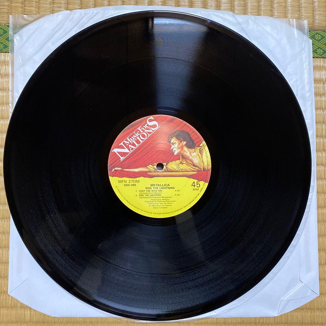 llica Ride the Lightning レコード2枚組