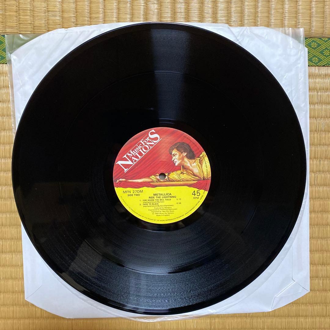 llica Ride the Lightning レコード2枚組