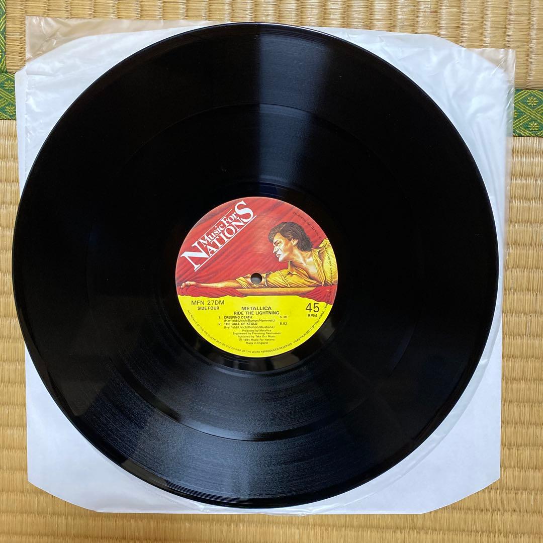 llica Ride the Lightning レコード2枚組