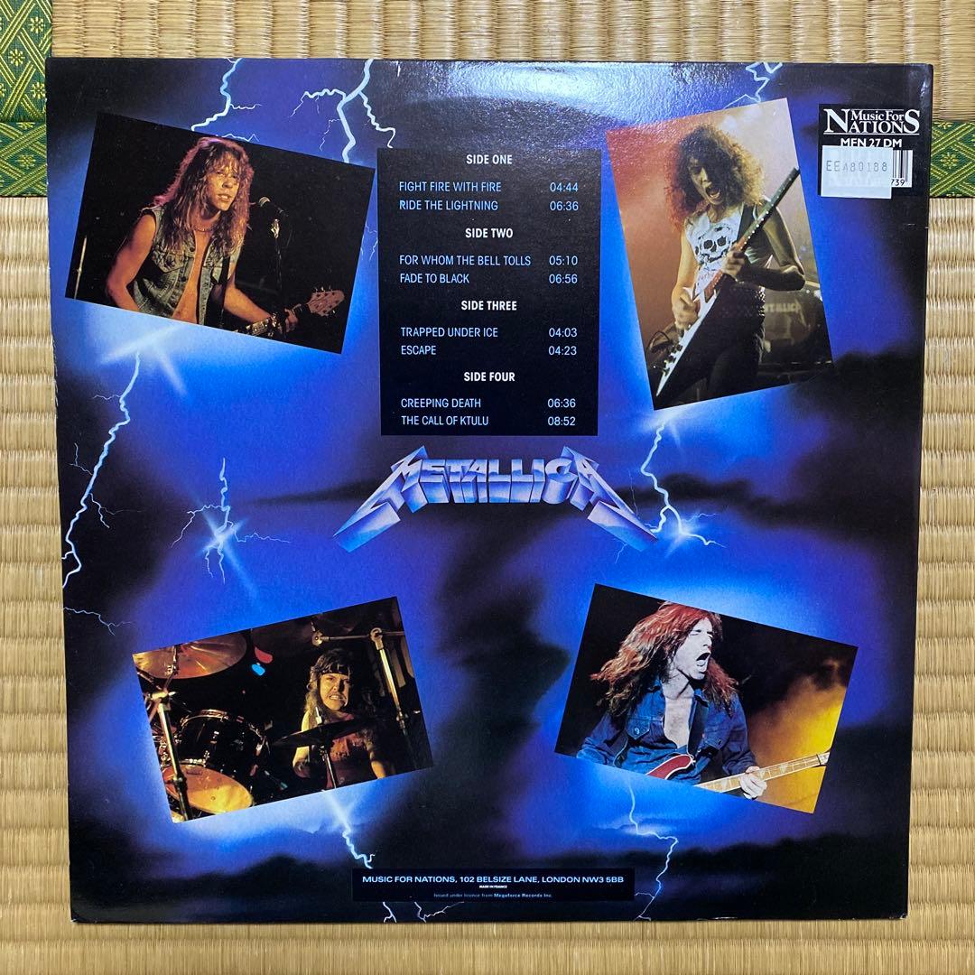 llica Ride the Lightning レコード2枚組