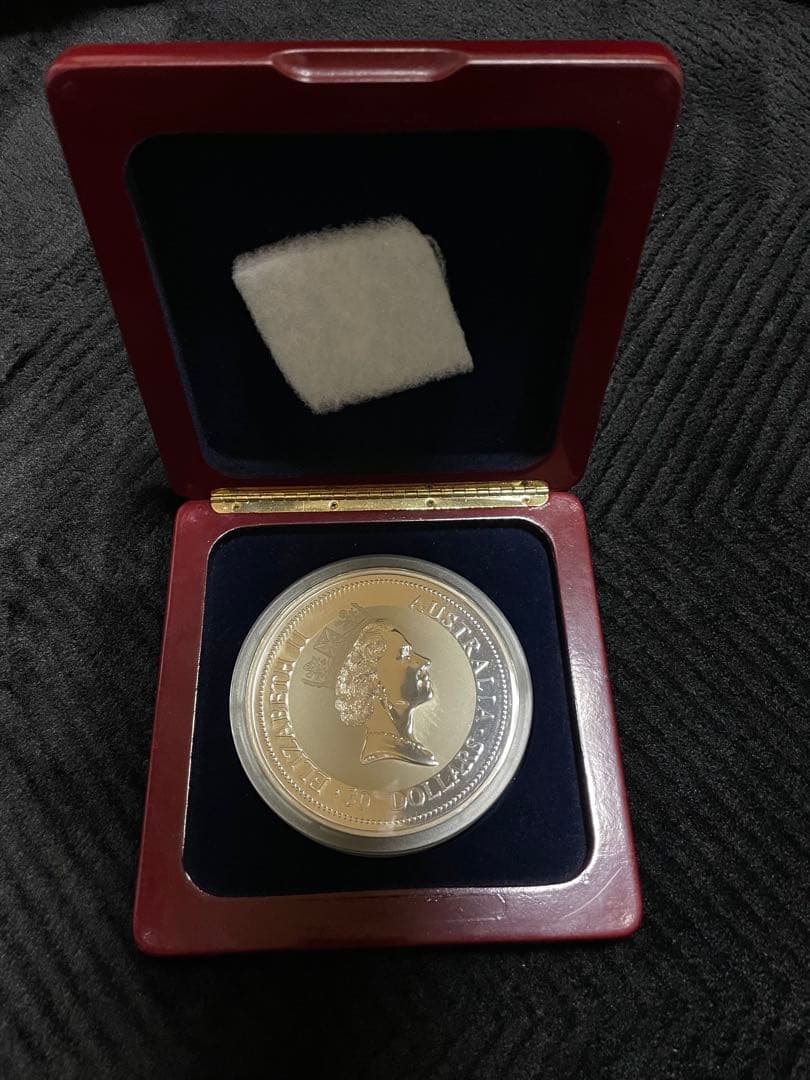 1995年 オーストラリア クカバラ 1キロ銀貨