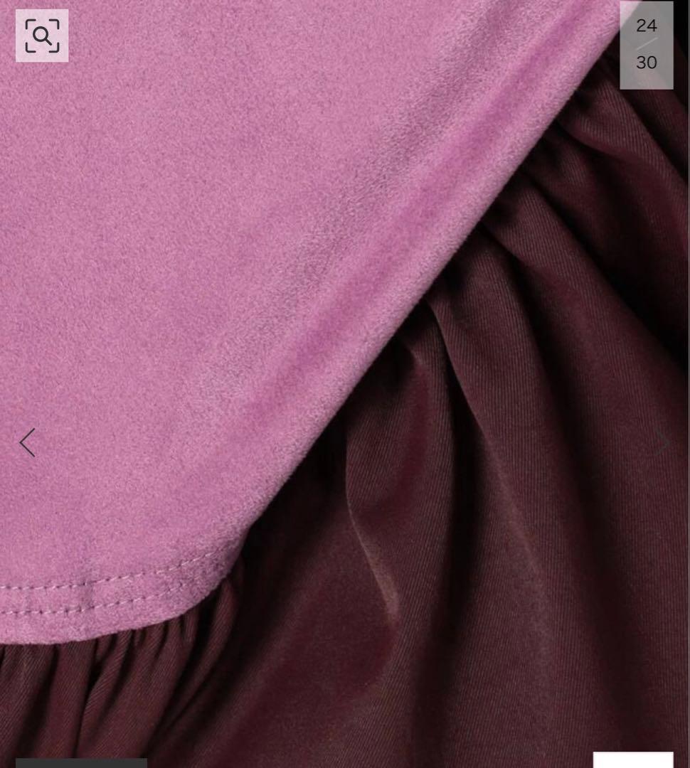 NOBLE バイカラーワンピース　¥25,300 ドレス　ワンピース