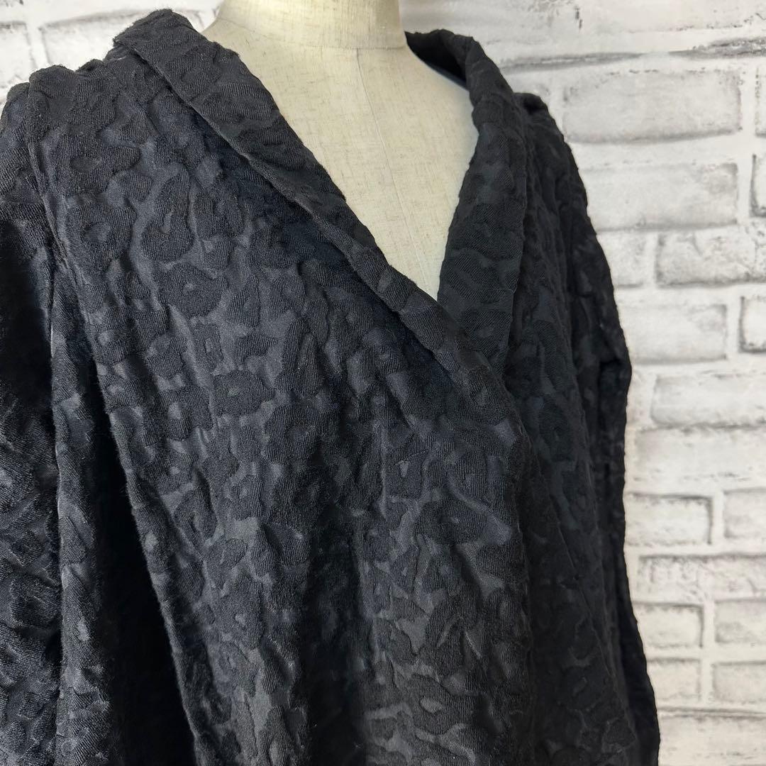 極美品✨ヴィヴィアンウエストウッド 変形ジャケット ケープ風 リボン ヒョウ柄