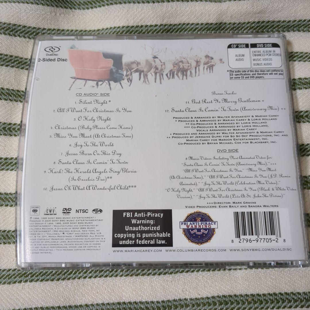洋楽 Mariah Carey Merry Christmas DualDisc