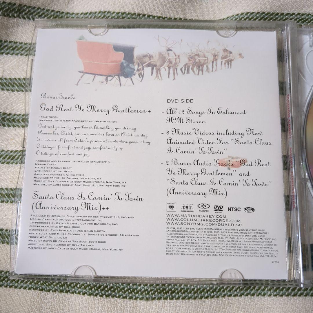 洋楽 Mariah Carey Merry Christmas DualDisc