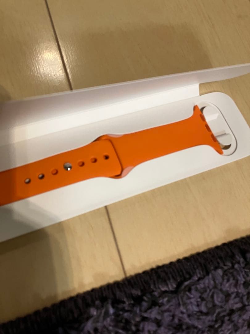 【早い者勝ち‼︎新品未使用‼︎】Apple Watch HERMES オレンジバンド