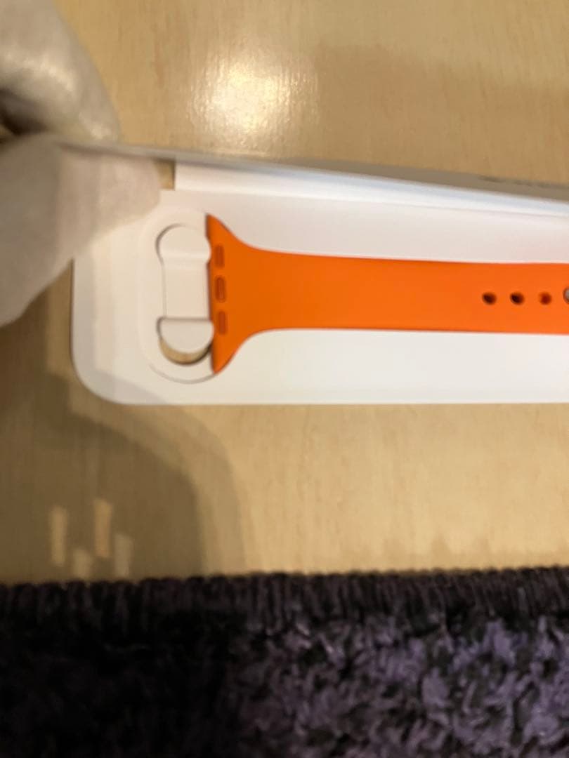 【早い者勝ち‼︎新品未使用‼︎】Apple Watch HERMES オレンジバンド