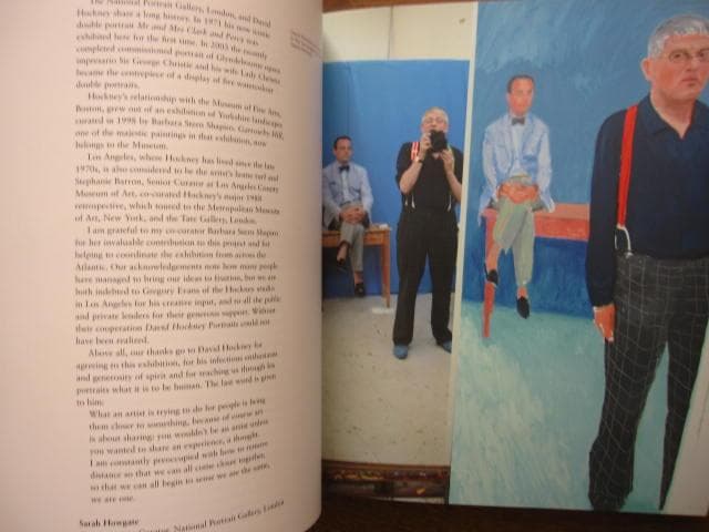 David Hockney Portraits　デイヴィッド・ホックニー
