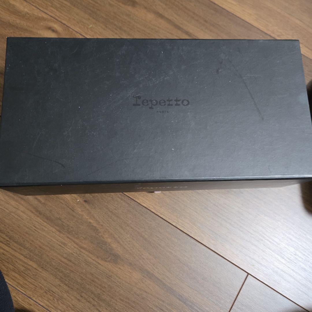 Repetto 黒バレエシューズ 32