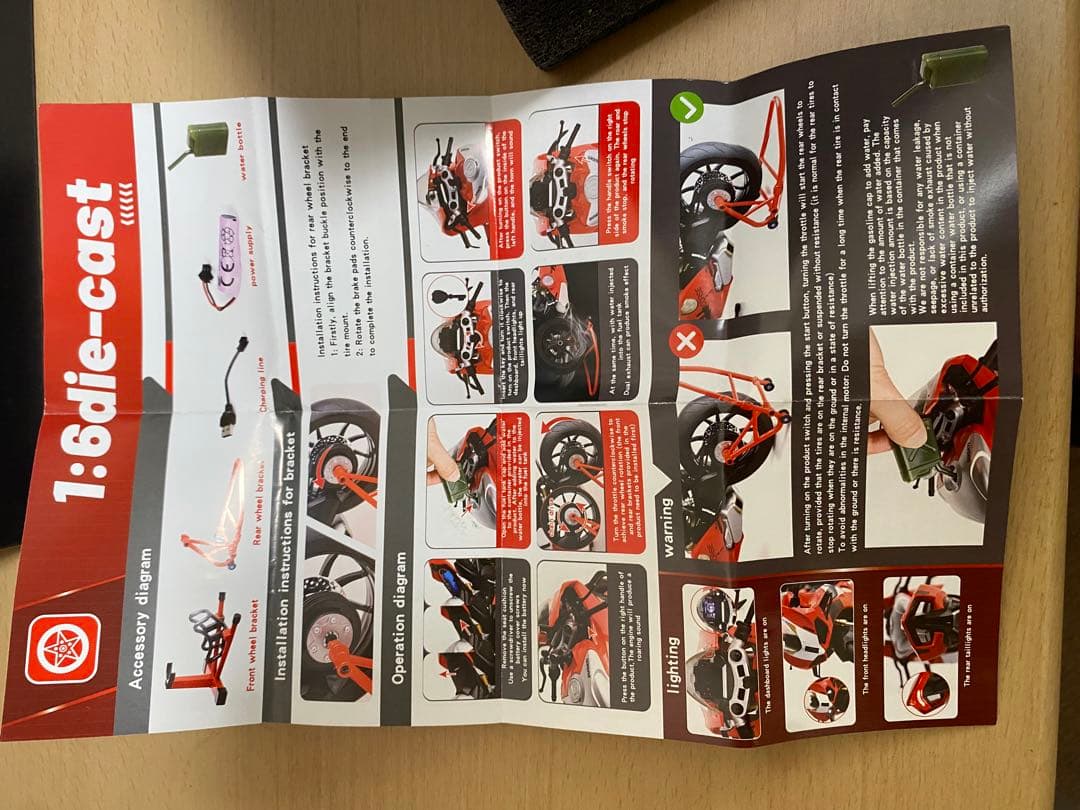 DUCATI パニガーレV4 S 1/6スケール　ドゥカティ