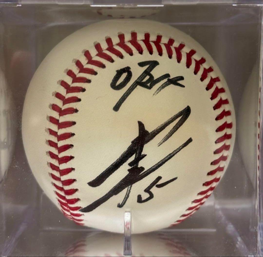 オリックス　西野真弘選手　直筆サイン入りボール（NPB球）⭐︎