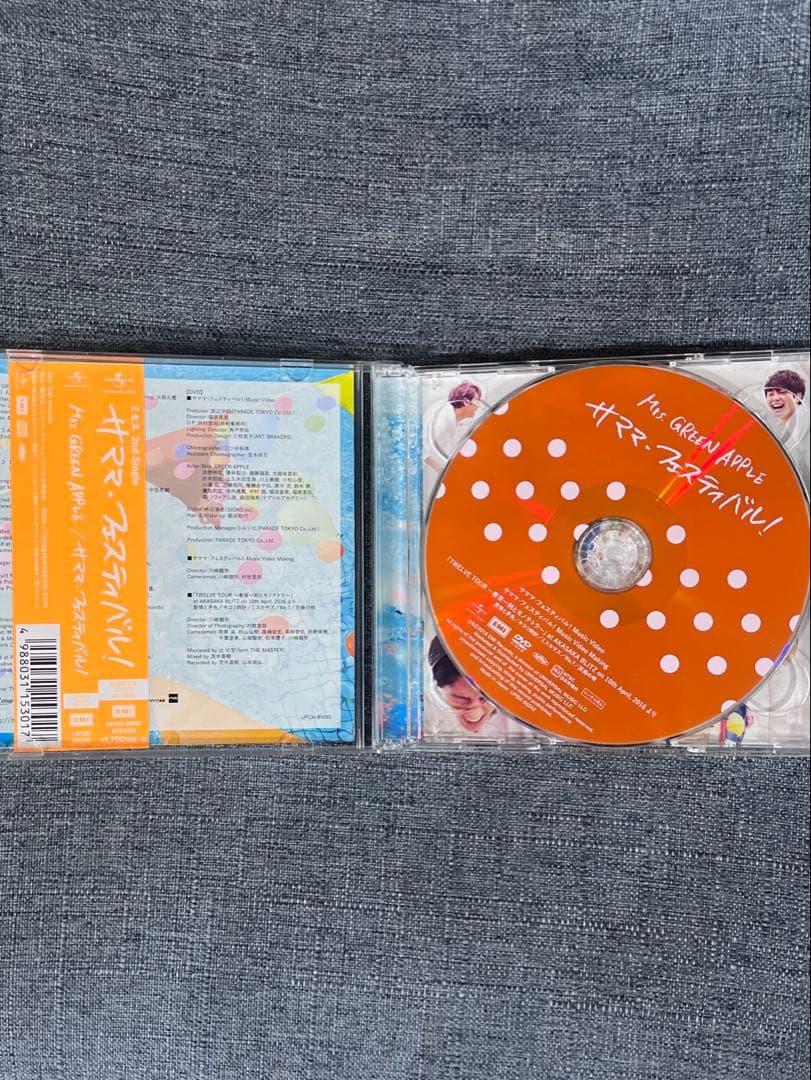 ミセスグリーンアップル　サママフィスティバル　正規品初回限定版
