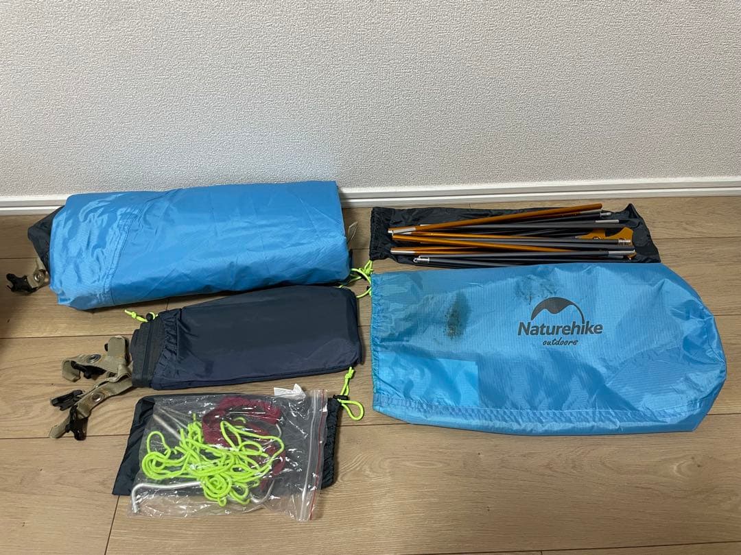 【破格！初心者テントセット！】ソロキャンソロ登山ツーリングテントにおすすめ