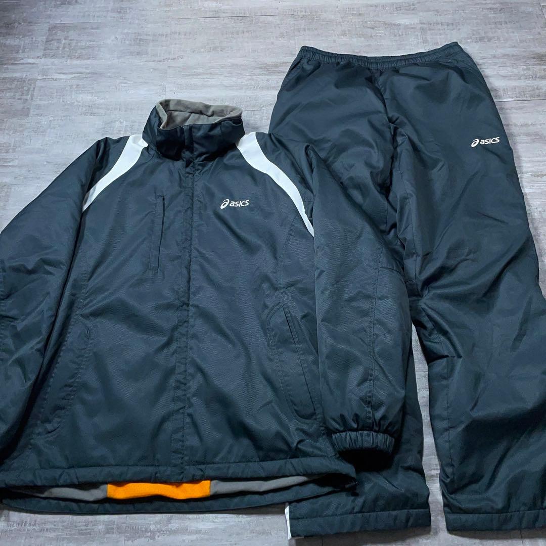 asics アシックス 裏地あり ウィンドブレーカー 上下 セット A77 L