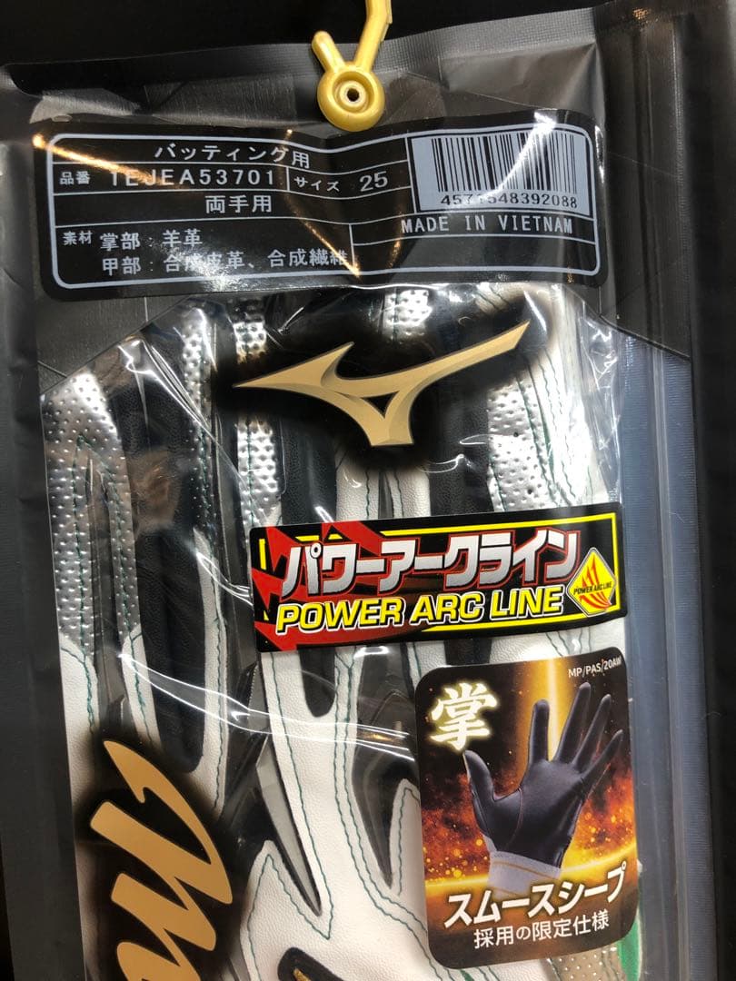 超高級品！ミズノプロ 限定モデル バッティンググローブ 25cm