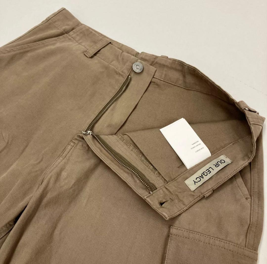 パンツ our legacy MOUNT CARGO Peafowl Canvas 46