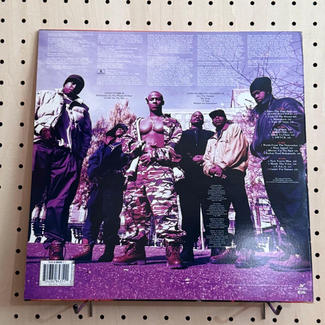 GANG STARR Hard to Earn2枚組LPレコード