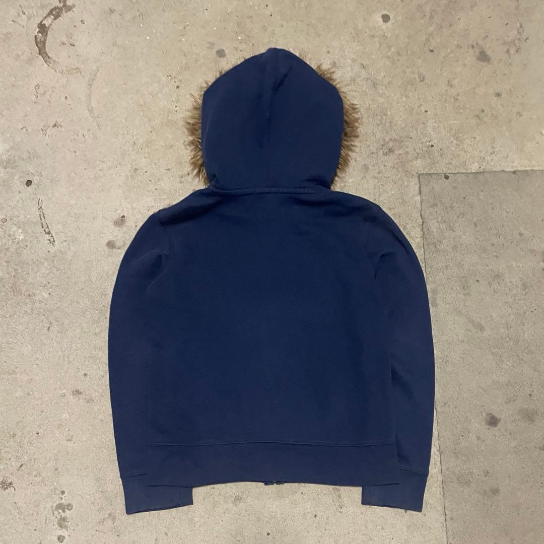 ち*な様 00s archive GAP fur zip hoodie Y2K