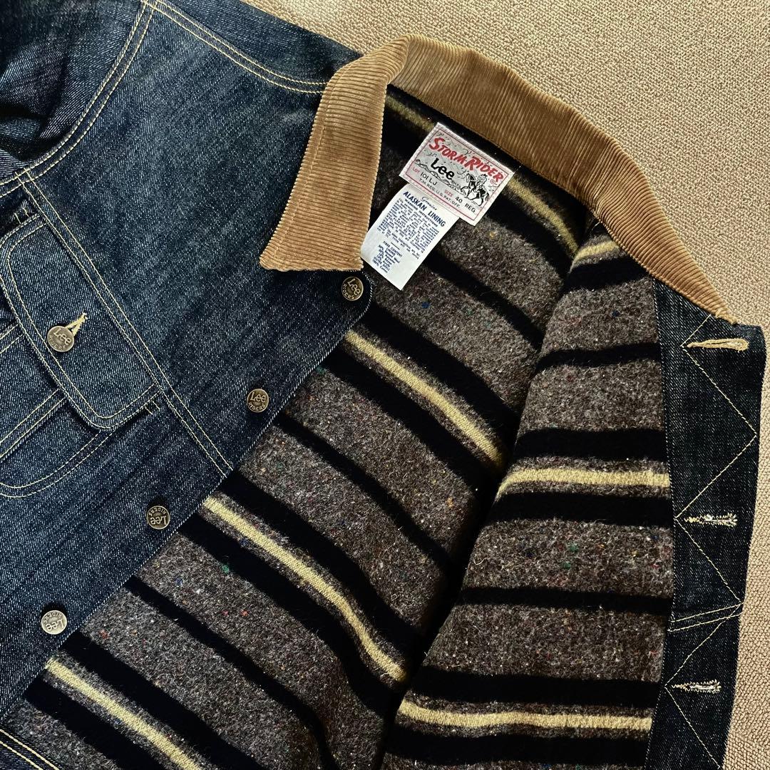 40【LEE】101Lj 60s復刻 STORM RIDER美品