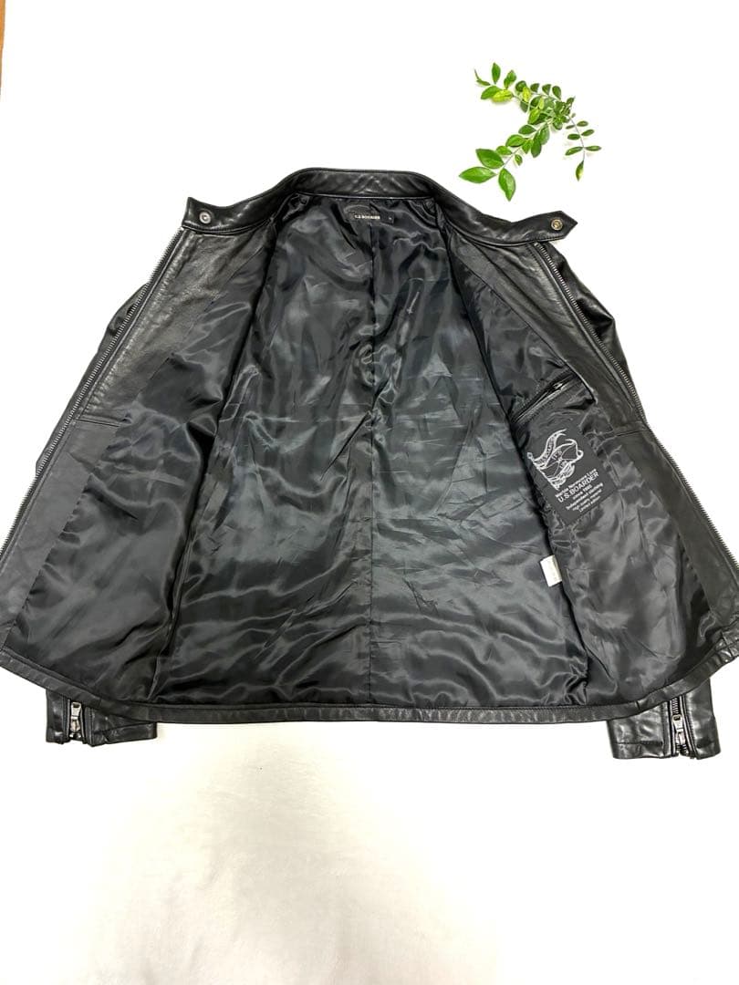 U.S.BOARDER ユーエス ボーダー レザー ジャケット M 本革