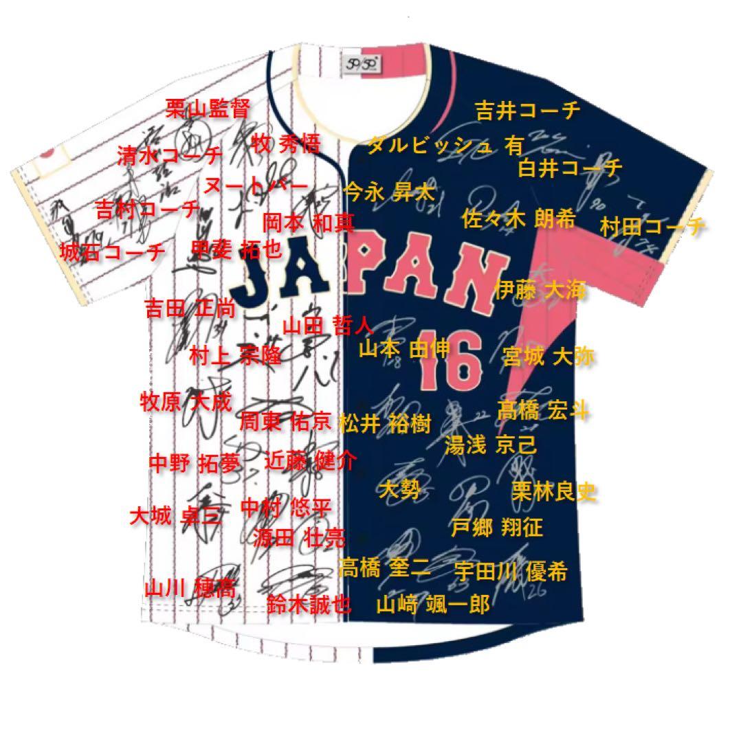 b*い様 非売品 大谷翔平 WBC 2023 MVP 日本代表 サインプリントユ