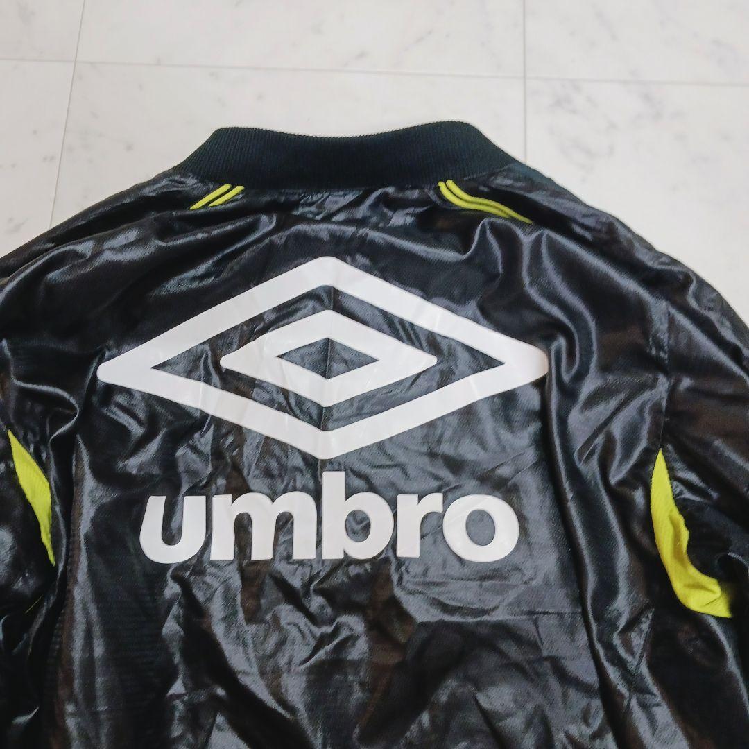 アンブロ　umbro ピステ　上下　セットアップ　ビッグロゴ　黒　M