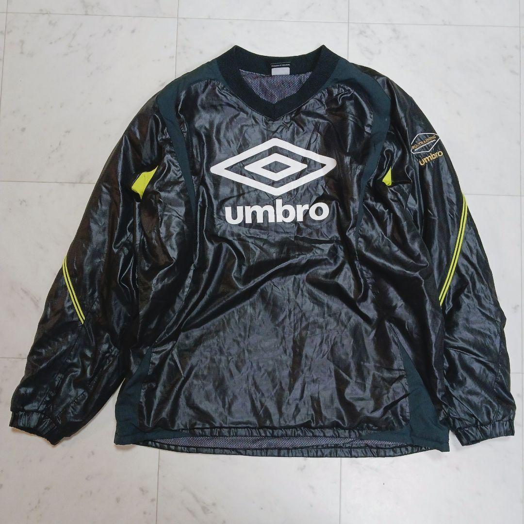 アンブロ　umbro ピステ　上下　セットアップ　ビッグロゴ　黒　M