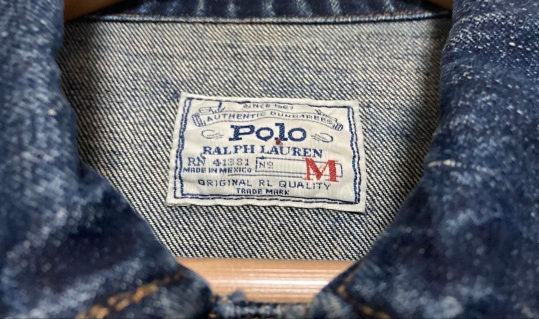Polo Ralph Lauren デニムジャケット lee 101J型 短丈