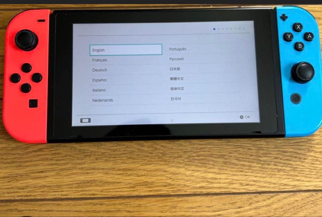 【1円売切】Switch本体 SD128GB付 動作OK